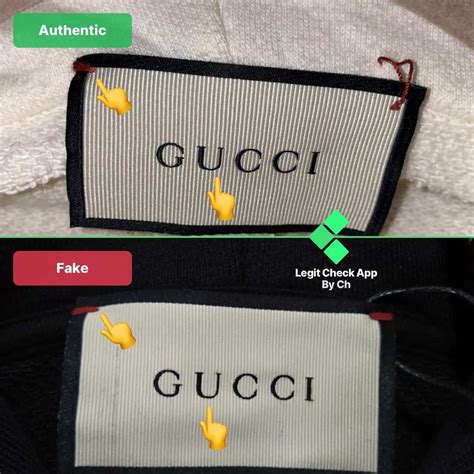 gucci fake logo sweatshirt|gucci jacket legit check.